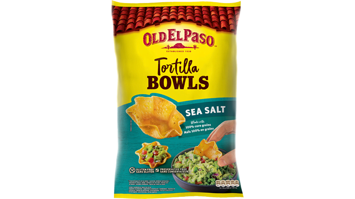 Tortilla Chips Bowl Sea Salt  